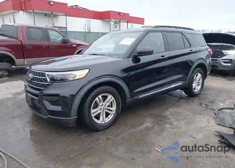 2020 Ford Explorer Xlt z USA, uszkodzony, nr VIN 1FMSK8DH3LGC06387